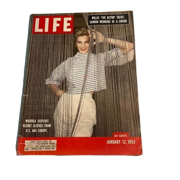 LIFE Magazine Vintage January 12, 1953, - Picture 1 of 8